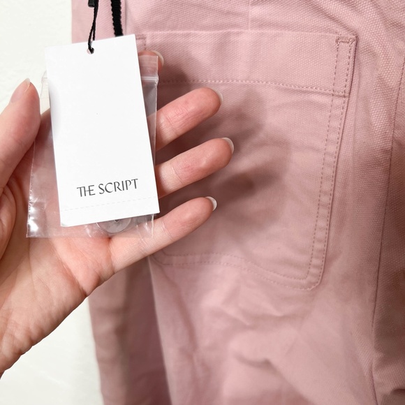 NWT The Script | Rose Chiara High Waist Wide Leg Crop Pants 0 - Picture 12 of 16